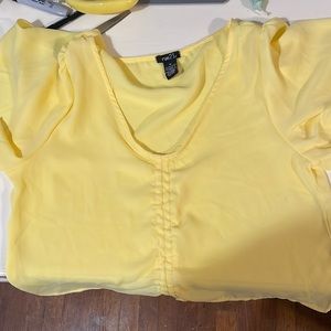 Yellow dress shirt Size M